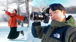 【作例大量】極寒の地、北海道でポートレート撮影！｜これがα7Ⅳの描写力だ！Sony