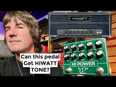 CAN THIS PEDAL GET HIWATT TONE? Crazy Tube Circuits HI POWER