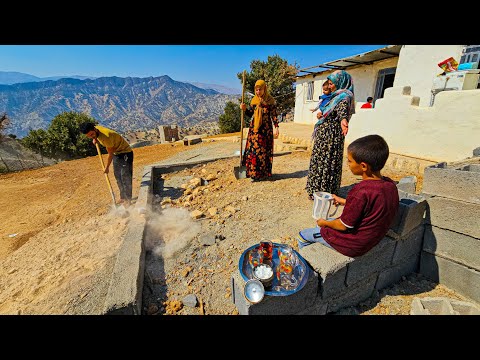 Nomadic life: nomadic house: building a house and cooking nomadic food