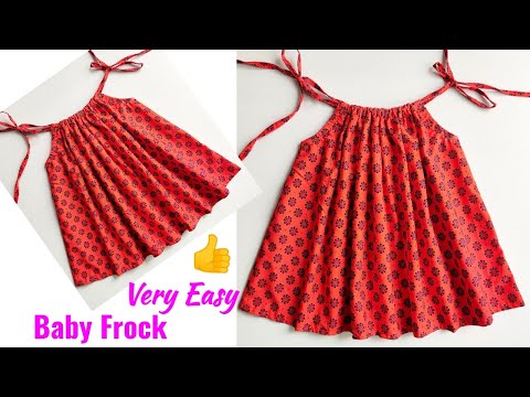 Very Easy Baby Frock Cutting and Stitching | Baby Frock cutting and stitching