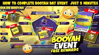 HOW TO COMPLETE BOOYAH DAY EVENT IN 5 MINUTES IN TELUGU