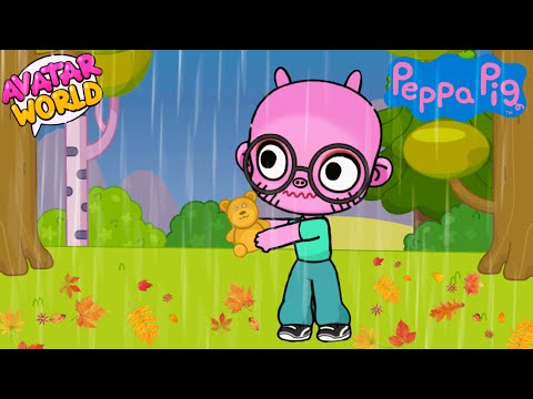 🐷Peppa Pig in Avatar World | 🍂Thunderstorm ⛈️ | Avatar World 🌍