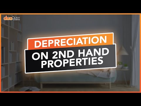 Tax Depreciation Benefits on a Second Hand Property