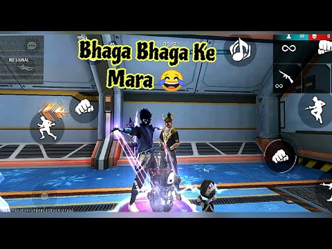 Golden Sakura And Hip Hop Bundle Ko Bhaga Bhaga ke Mara 😂Best Free Fire Video #freefire #totalgaming