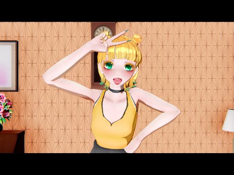 ≡MMD≡ Kagamine Rin - うい麦畑でつかまえて [4KUHD60FPS][Cam DL]