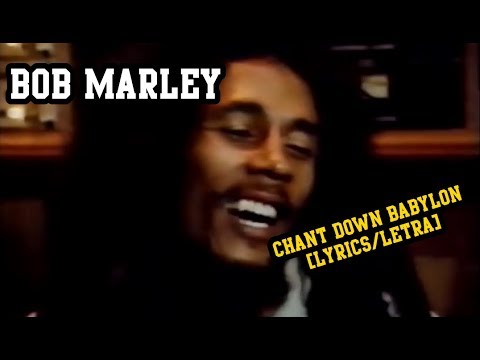 Chant down Babylon - Bob Marley (LYRICS/LETRA) (Reggae)