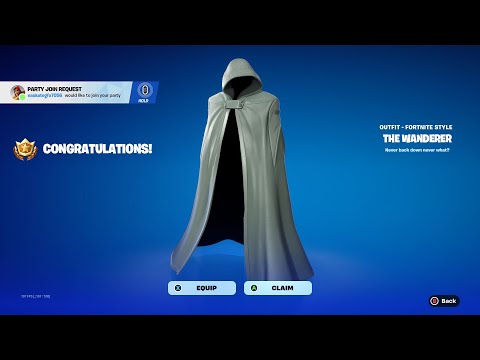 HOW TO GET THE WANDERER IN FORTNITE!