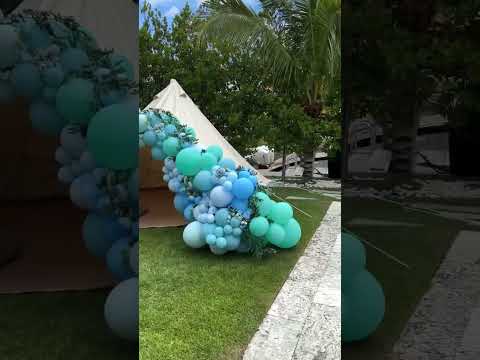 Sea party | Balloons decoration | Birthday decor