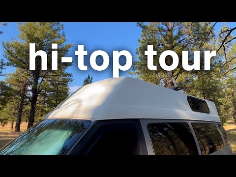 2 Years Living in a Hi Top Van! Is the Fiberine Roof Upgrade Really Worth It?!