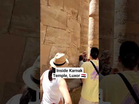 Inside Karnak Temple, Luxor EG #shorts #egypt #luxor #karnaktemple