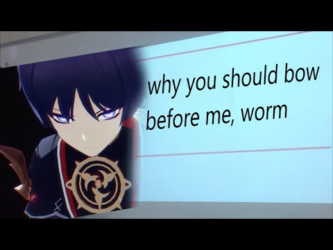 Scaramouche makes another powerpoint