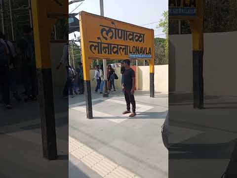 Lonavala railway station #railways #reel #viralshorts #shorts #@Sushilvlogs24