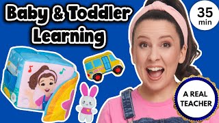 Toddler Learning with Ms Rachel - Nursery Rhymes & Kids Songs - Baby Video - Milestones & Speech