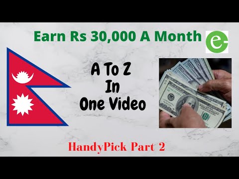 Online earning in Nepal 2022 - Earning  App in Nepal - HandyPick App Part 2