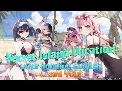 【Choose Your Own Adventure】Secret Island Vacation with hololive English... and You!