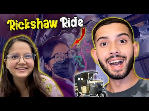 Rikshaw Mein 1st Tme School Lene Gaye | Shaheer Khan Vlogs