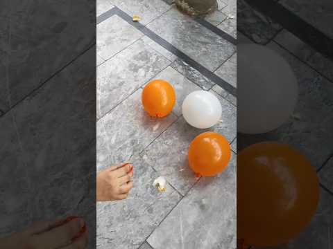 Balloon experiment with simple things at home#shorts#youtubeshorts#balloon#experiment#ytshorts