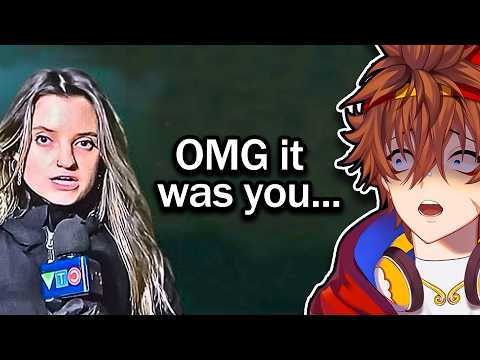 News Reporter Realizes She's Talking To The Murderer! | Kenji Reacts