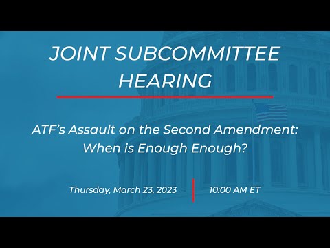 Joint Subcommittee Hearing