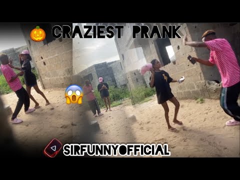 Most scary and craziest prank by (Sirfunny) olamide davido funny #funny #viral #trending #comedy