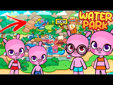 🌊WATER PARK IN AVATAR WORLD! |🐷 PEPPA PIG LIVE