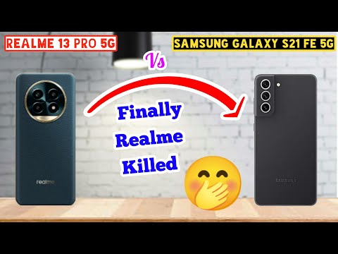 Realme 13 Pro 5G vs Samsung Galaxy S21 FE 5G Full Comparison in Hindi #realme13pro5gvsgalaxys21fe5g