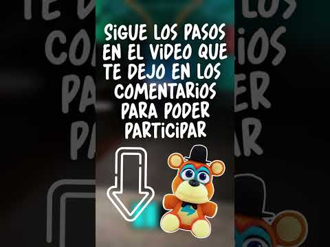 SORTEO DE PELUCHE DE GLAMROCK FREDDY POR @MidoryArts