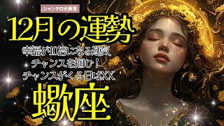 🌹🕊2024年12月の運勢【蠍座】お仕事・人間関係＆恋愛・金運🗝️🌹#蠍座