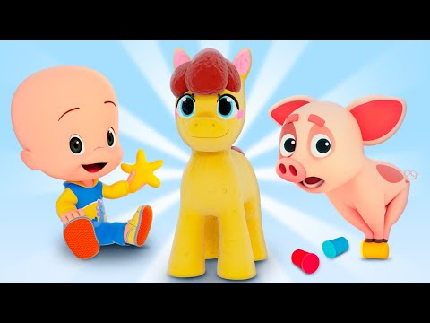 Ponies Magic Panda Bag | Toddlers Learning | Cleo & Cuquin