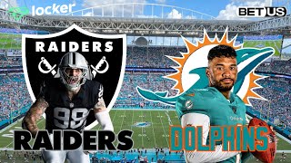 NFL Week 11 Watch Party: Raiders vs Dolphins LIVE!