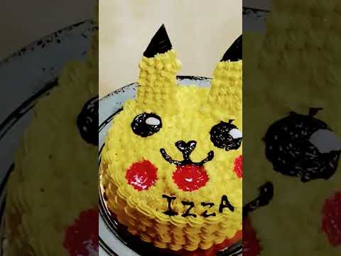 Customize pikacho cake|#shortsfeed #soumyacakes #ytshorts