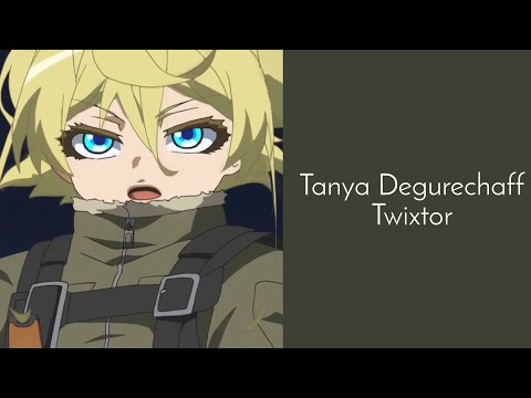 Tanya Degurechaff Twixtor (Full HD)