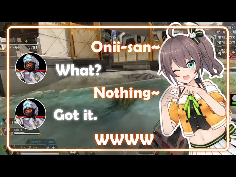 Matsuri Met a WHOLESOME Onii-san in Apex Legends「HoloLive/EngSub」