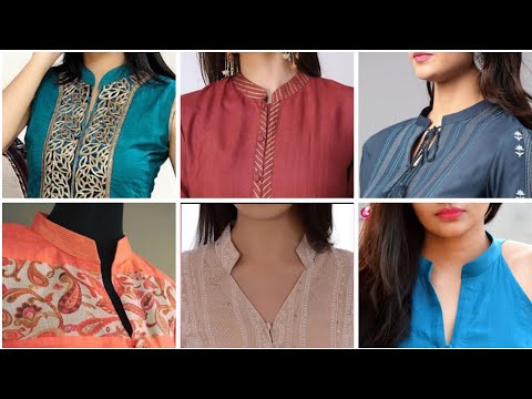 Most Beautiful Half Collar Neck Designs For Kurti And Kameez 2024