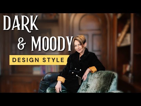 How to Design DARK ACADEMIA Design Style | A Dark and Moody Style