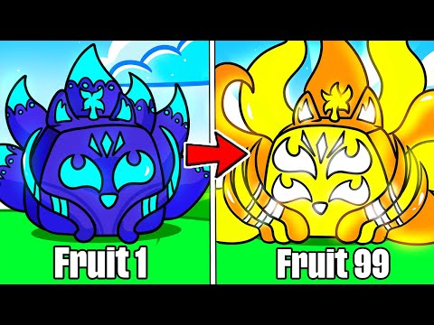 Every Fruit I Eat UPGRADES For 24 Hours in Blox Fruits