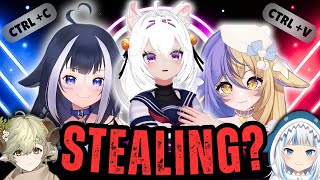 Copying, Plagiarism, and Stealing in the VTuber Community