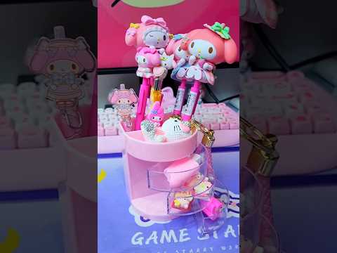 🌸💗 Pink Stationery Organizer #mymelody #asmr #cute