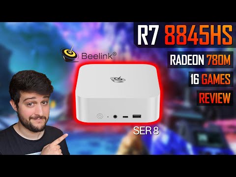 Testing the Ryzen 7 8845HS and Radeon 780M!   ft.Beelink SER 8 Mini PC