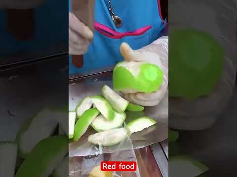 Green Guava Cut - Street Food #streetfood #cut #fruitcutting