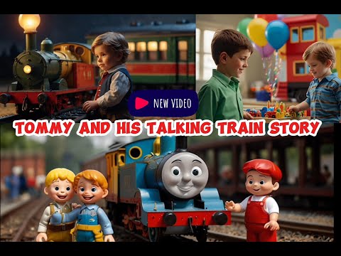 Tommy and his talking train story|Toy train videos for kids| kids stories in English @Cocotune1