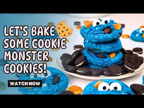 How To Make Cookie Monster Cookies!