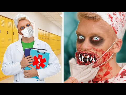 BOO! 🎃 HALLOWEEN COSTUMES DIY & MAKEUP IDEAS 🤡 Trick or Treat! Spook Your Friends by 123 GO!