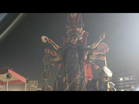 Durga maata visarjan 2023 15ft ke murti ka visarjan