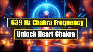 639 Hz Heart Chakra Frequency, Unlock Heart Chakra, Heal The Soul, Pure Positive Energy