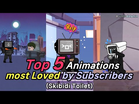 TOP 5 animations most loved by subscribers #funny #animation