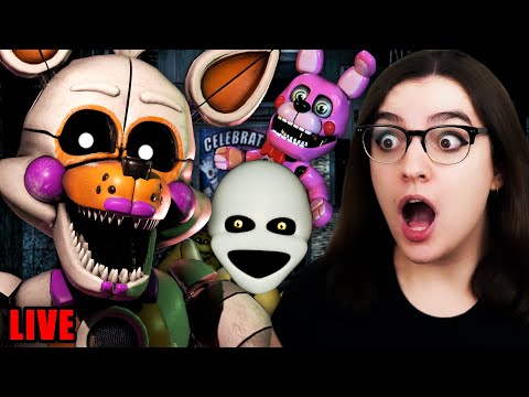 🔴LIVE: Sister Location CUSTOM NIGHT!!!