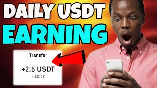 DAILY USDT Earning Site || EARN $25+ Daily By Completing Task And WITHDRAW INSTANTLY ✅