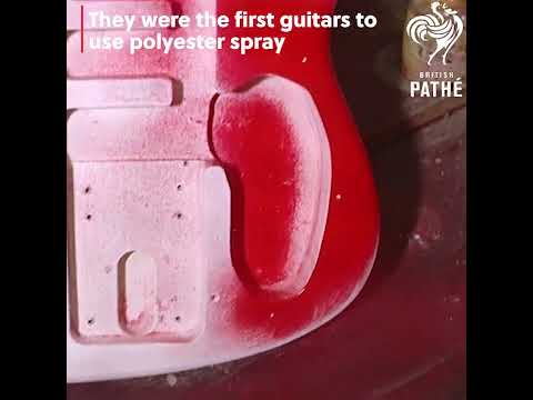 Guitar Workshop 1965  #interesting  #satisfying  #design  #guitar  #manufacturing  #vintage