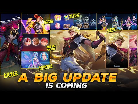 A BIG UPDATE IS COMING | NEW HERO LUKAS | HANZO REVAMP | NEW SKIN HEADICONS